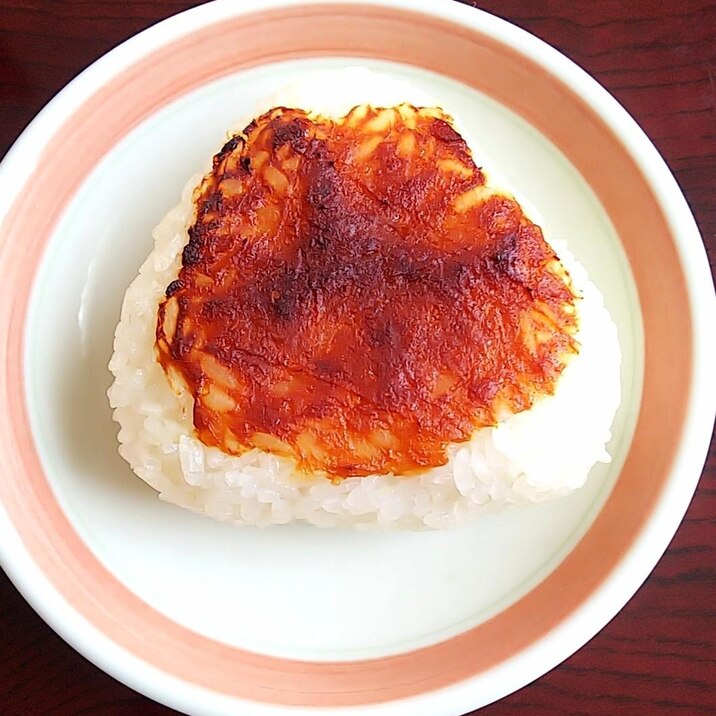 【超簡単】手を汚さず☆味噌焼きおにぎり